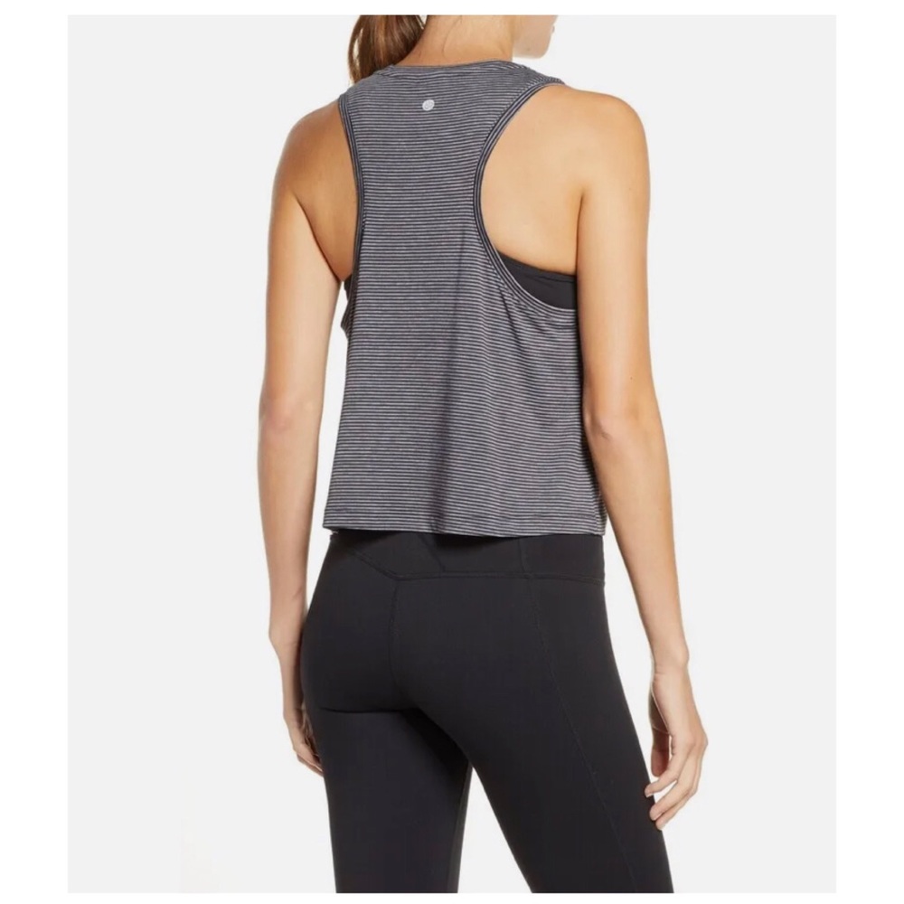 Zella Work For It Stripe Tank Top - Picture 1 of 10